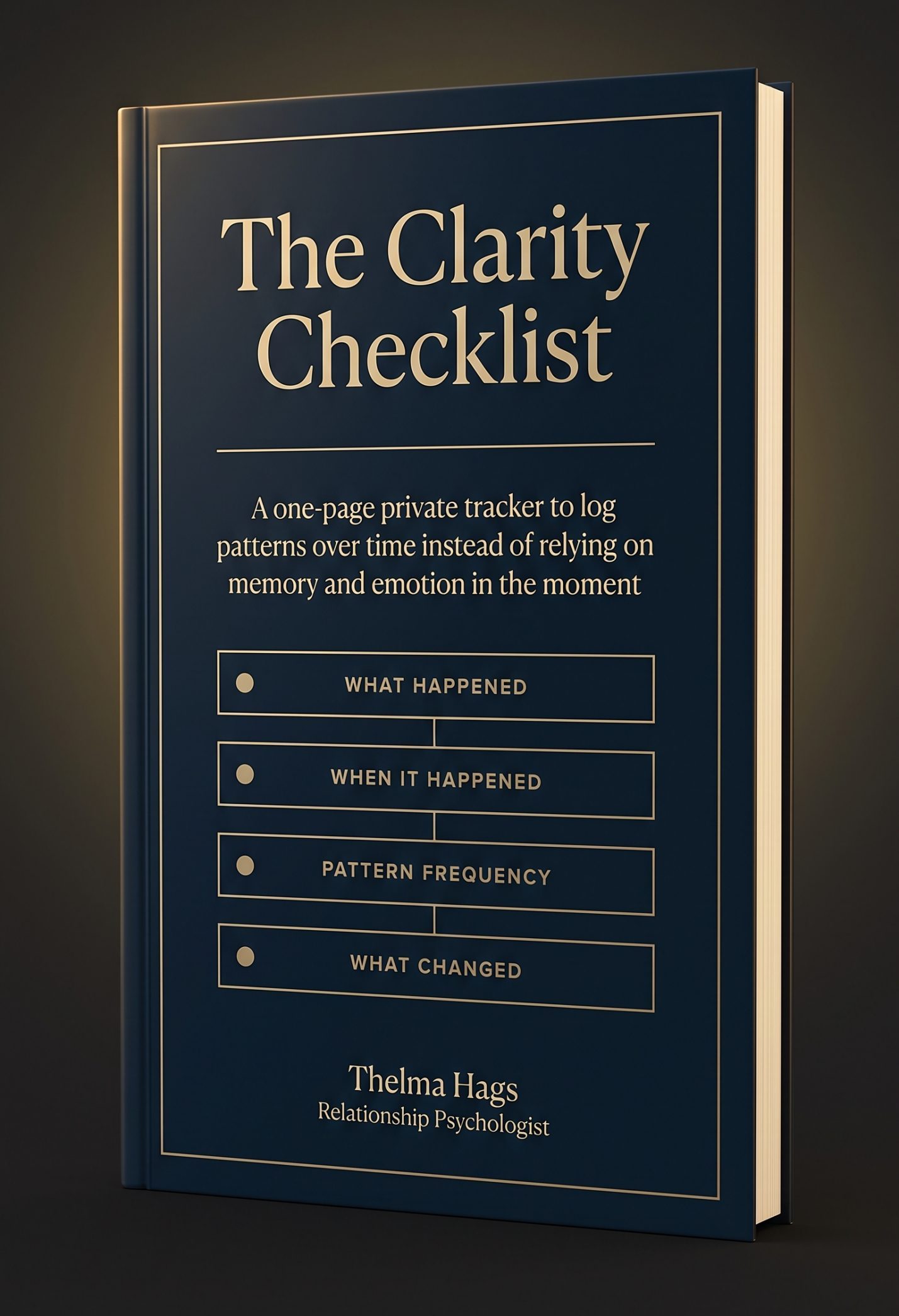 The Clarity Checklist