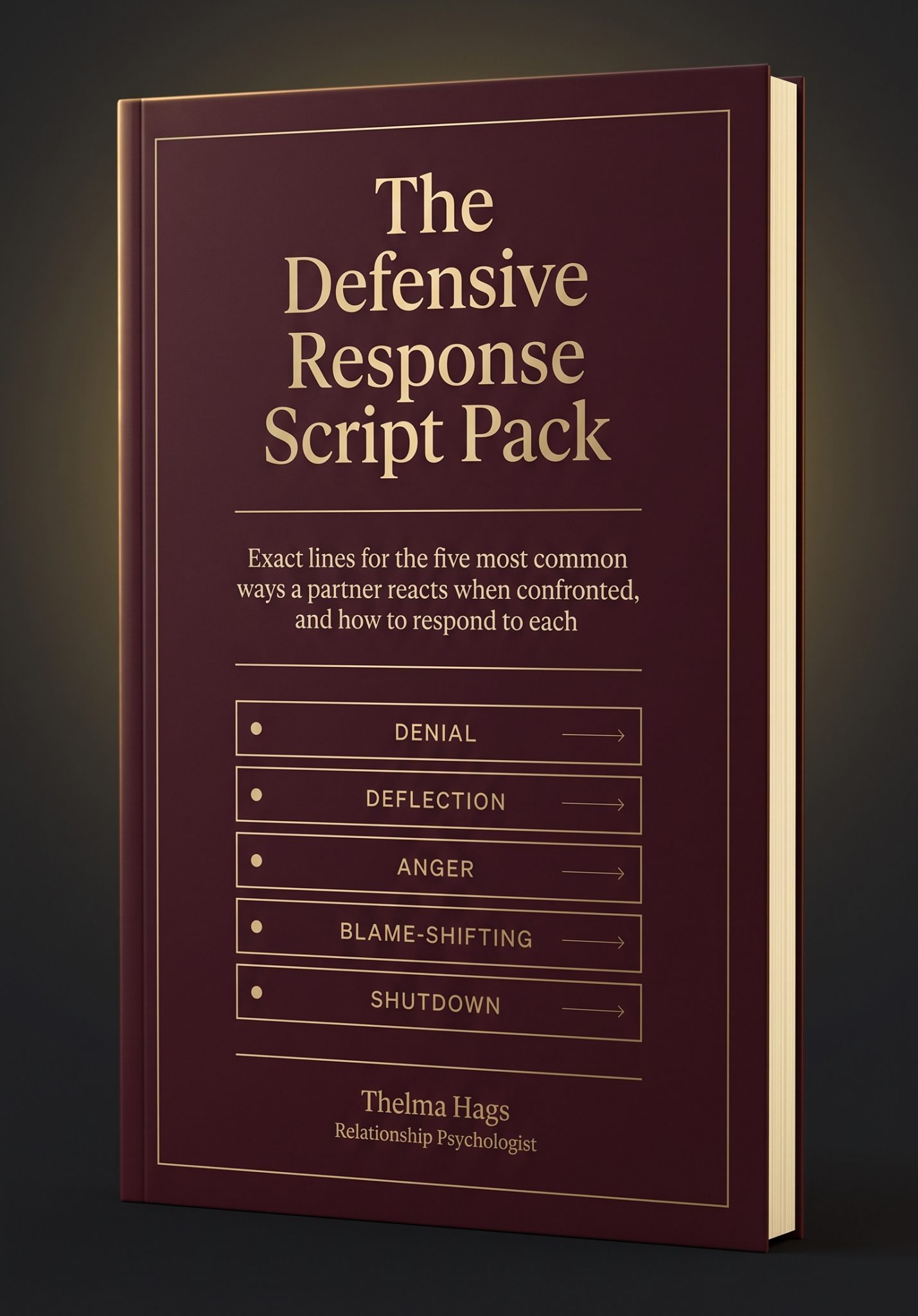 The Defensive Response Script Pack